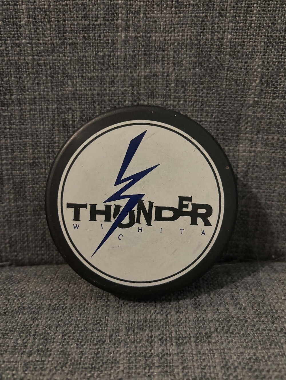 Vintage - New Wichita Thunder Central Hockey League (CHL) Hockey Puck